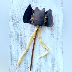 *Primitive Bat Wand Halloween Decor